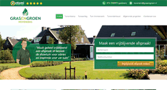 Desktop Screenshot of grasengroenhoveniers.nl