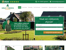 Tablet Screenshot of grasengroenhoveniers.nl